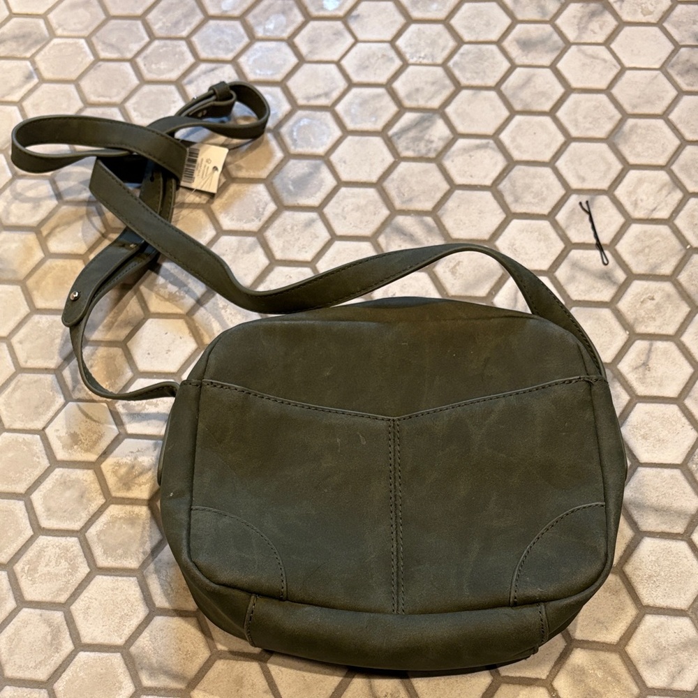 Banana Republic Factory Olive Green Crossbody Bag